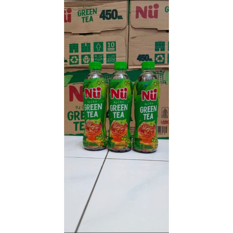 

NU greentea original 450ml
