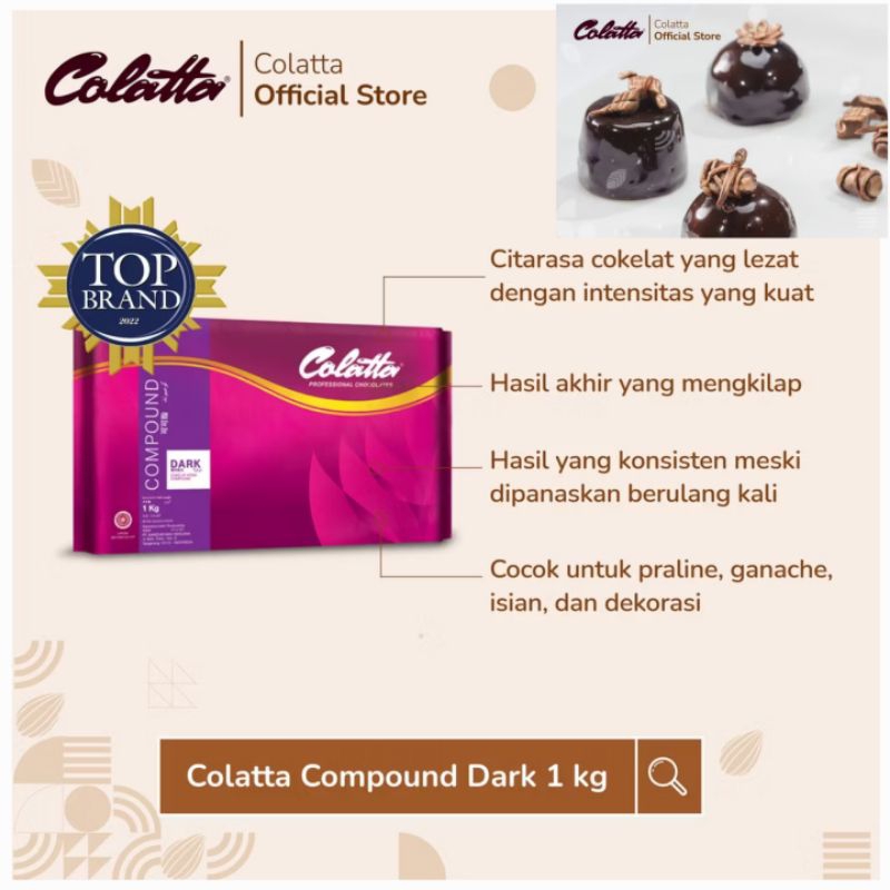 

COLATTA DARK COMPOUND 1KG