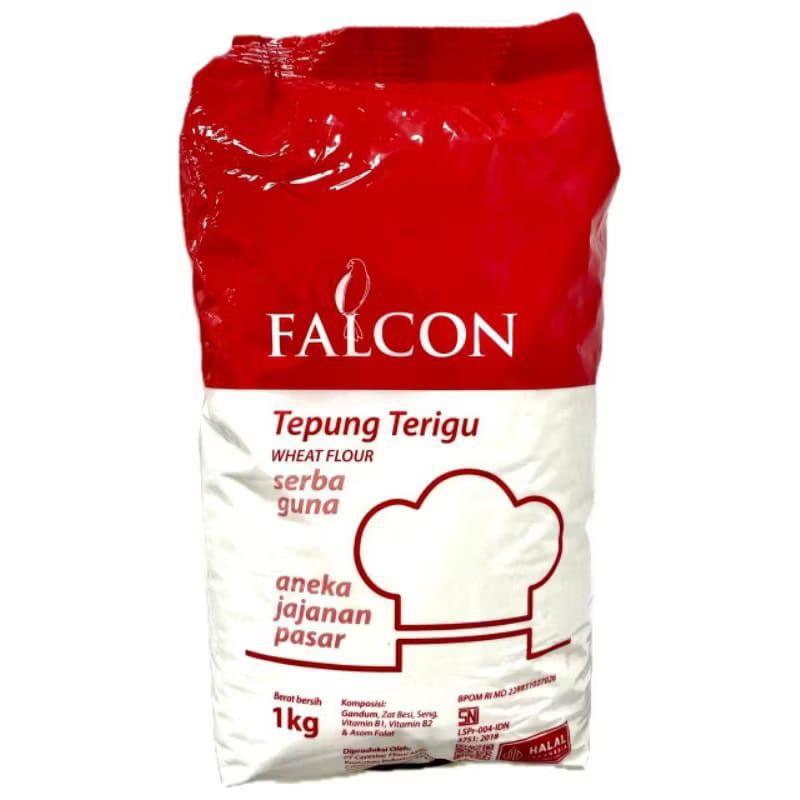 

FALCON TEPUNG TERIGU SERBAGUNA MERAH // 1BALL // 25KG // 25PCS