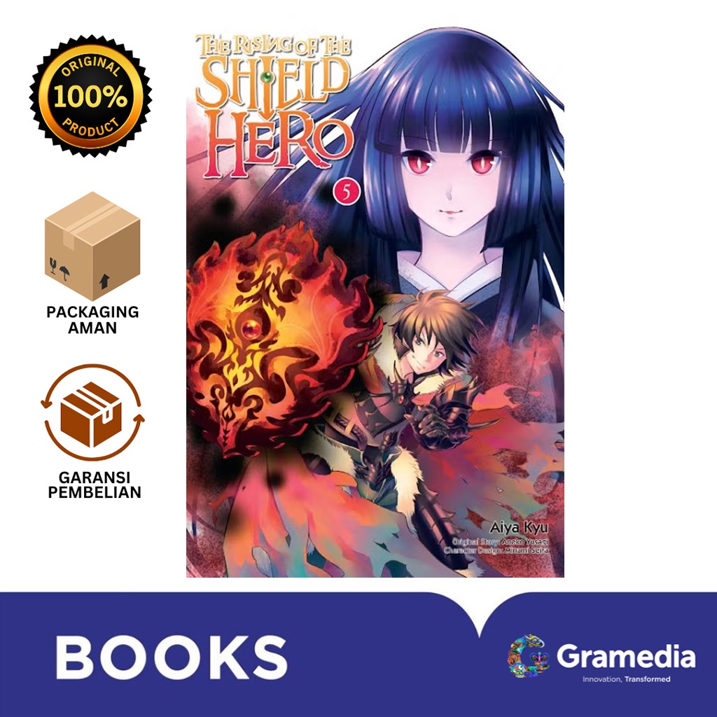 Gramedia Bali - The Rising of the Shield Hero 5