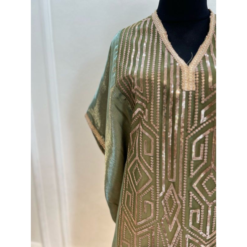 Kaftan Arabian 12  / Gamis Hitam / Dress Hitam / Gamis Arab / Abaya Arab