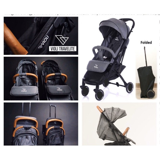 Violi Travelite Stroller - Stroller Bayi