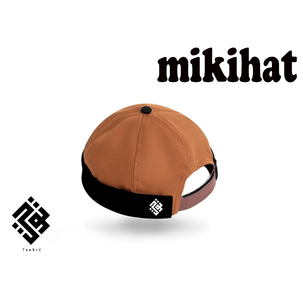 Topi mikihat peci kopiah agamis kaligrafi tauhid