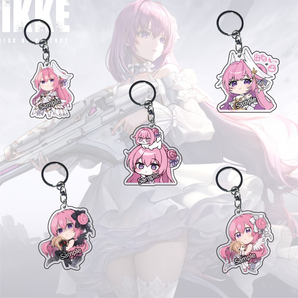 Gantungan Kunci Goddess Of Victory Nikke Dorothy - Ganci Nikke Games - Keychain - Souvenir - Terbaru
