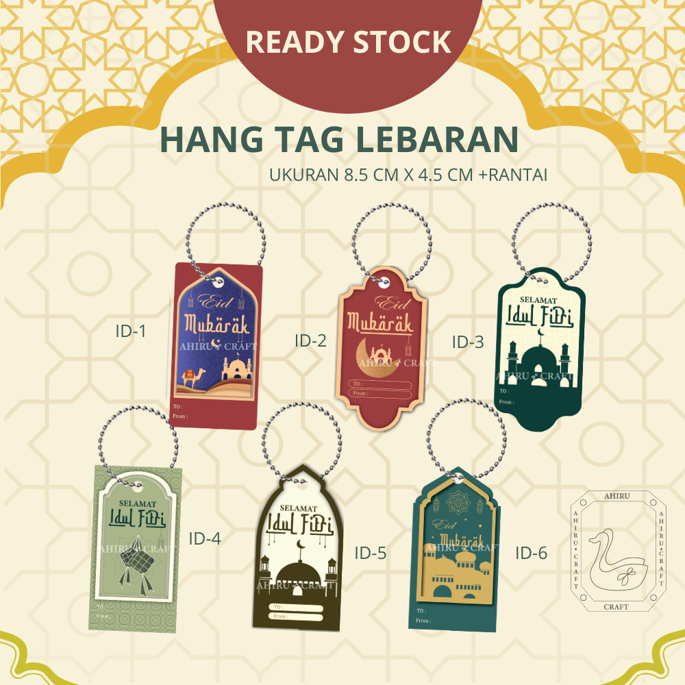 

Hang Tag Lebaran Murah | Isi 20 PCS
