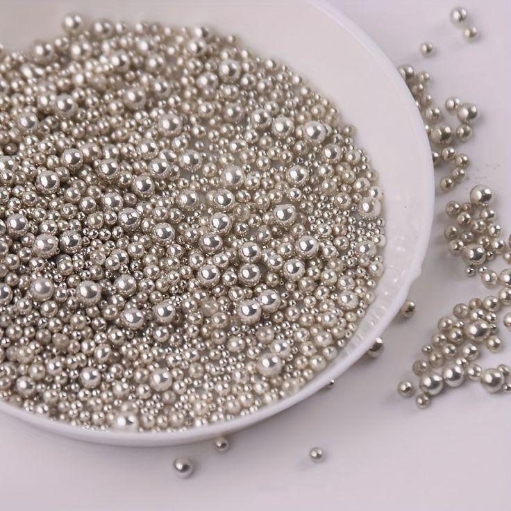 

Sprinkles trimit springkel SILVER 50gr / mutiara perak silver 50GR / SPRINKLE baking murah sprinkles cake dekorasi mutiara trimit 50GR SILVER