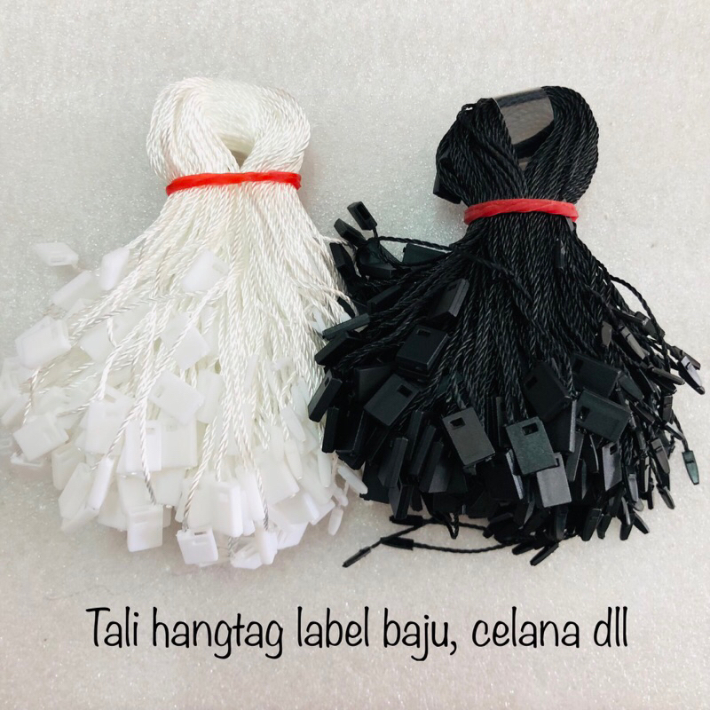 

Tali hang tag baju / tag rope murah