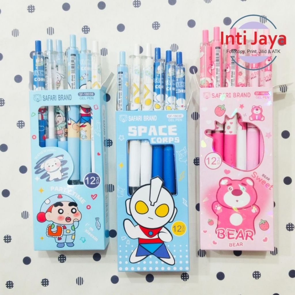 

BOLPEN GEL FANCY D SAFARI BRAND