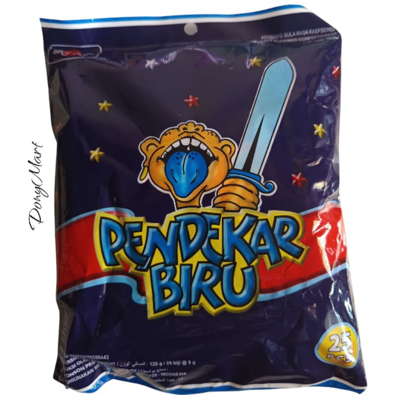 

Permen Kaki Pendekar Biru 125 Gr Isi 25 Pcs