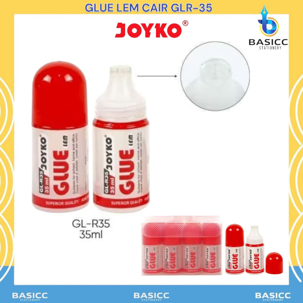 

Joyko Liquid Glue Lem Cair GL R35 | @1 Pcs
