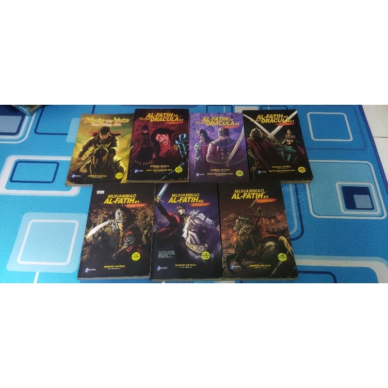 Paket komik Muhammad Al-Fatih 7 pcs
