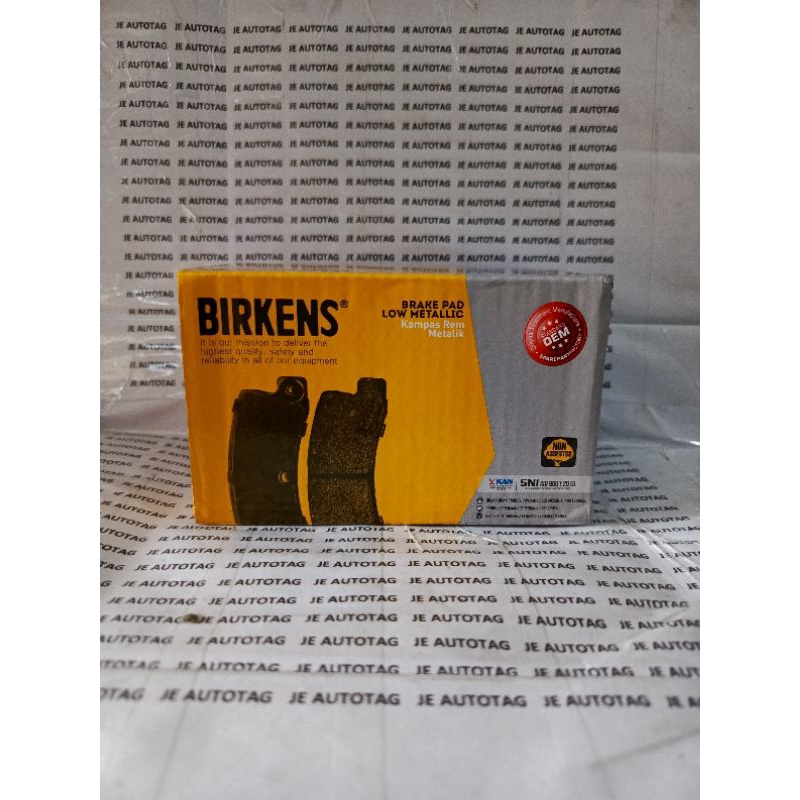 BRAKE PAD / KAMPAS REM BELAKANG MAESTRO BIRKENS