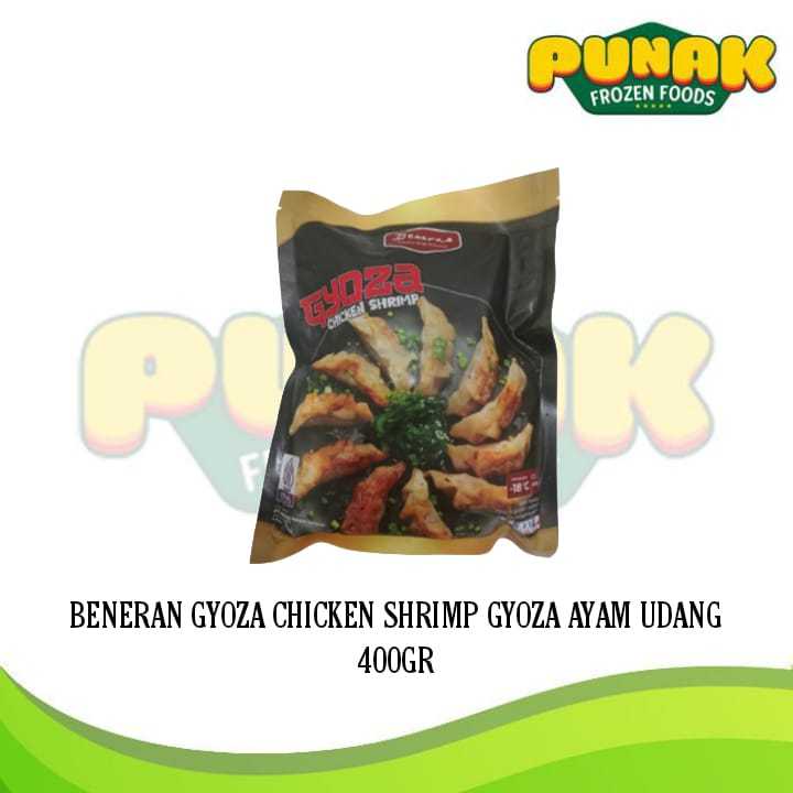 

BENERAN GYOZA CHICKEN SHRIMP GYOZA AYAM UDANG 400GR