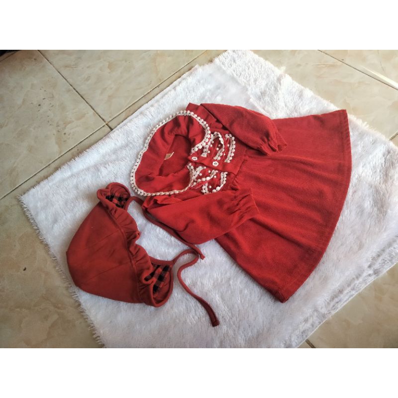 Pl bayi dress setelan atasan tunik dress jp 6-1thn + adm