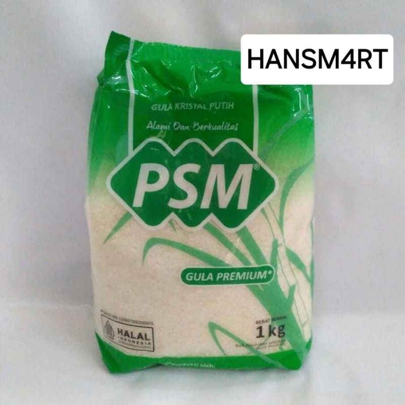 

PSM Gula Pasir Kristal Putih Premium 1 kg