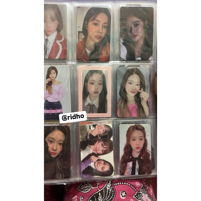 PHOTOCARD MINJUU HYEWON CHAEWON OFFICIAL