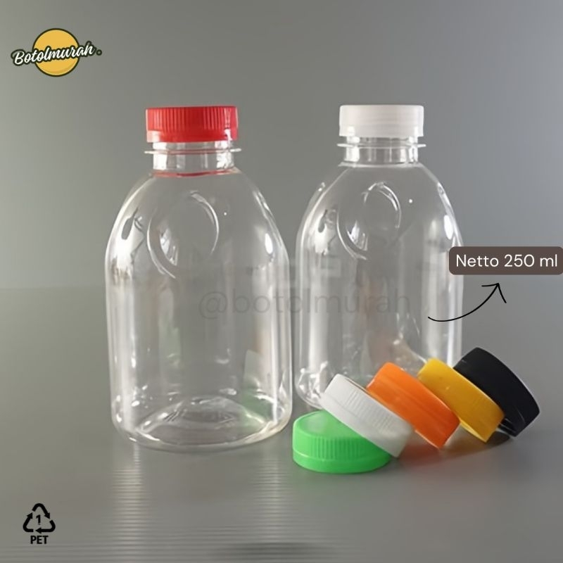 Botol plastik unik 250 ml detox