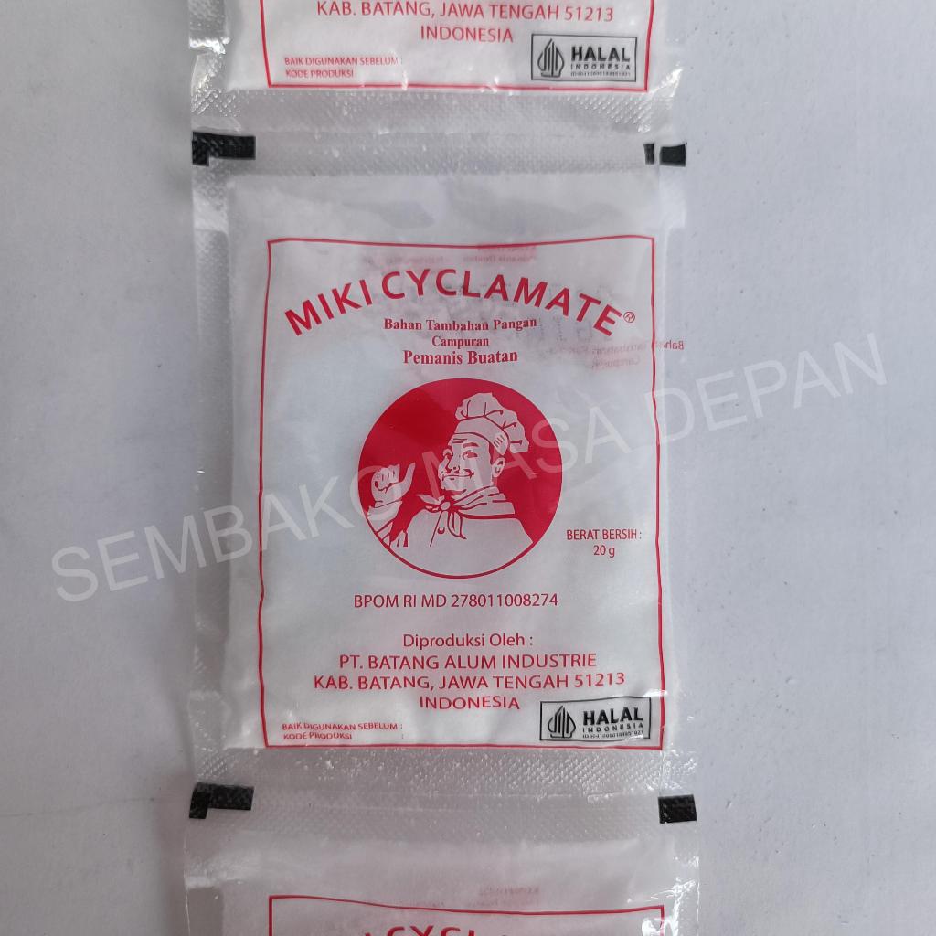 

Miki Cyclamate Pemanis Buatan 20 gram
