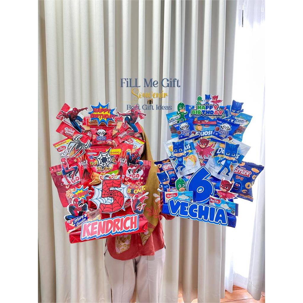 

RB THOMAS - PJ MASK - SONIC - POKEMON - GABBY HOUSE - SPIDERMAN - SANRIO - Snack Mading / Snack