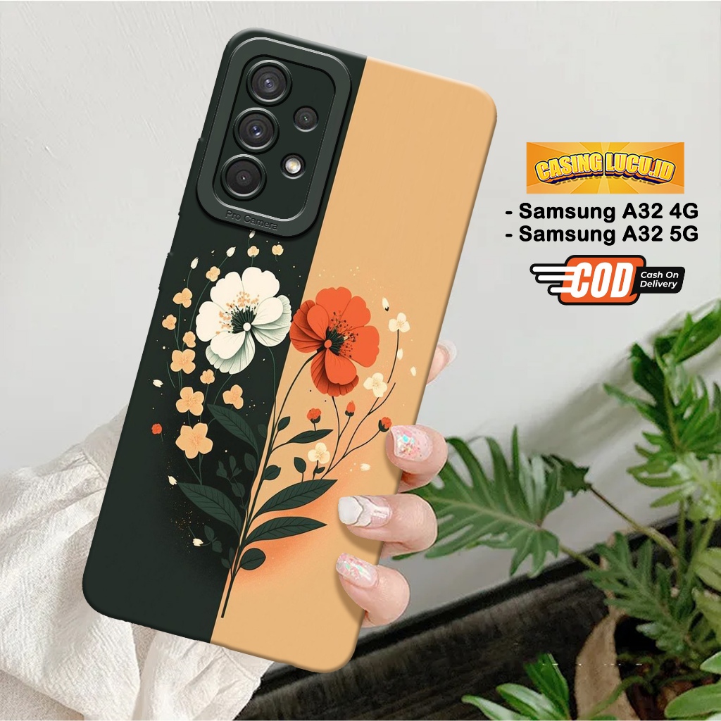 Case Samsung A32 4G / A32 5G - Fashion Case Aesthetic - Casing Hp Samsung A32 4G / A32 5G - Softcase