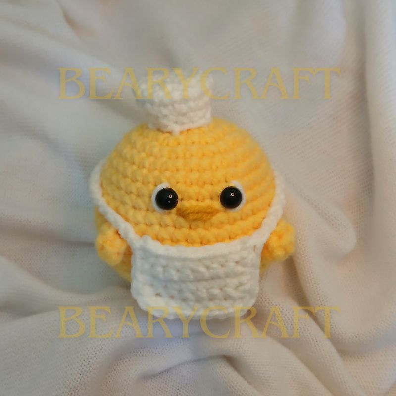 boneka amigurumi | boneka crochet | crochet chicken chef