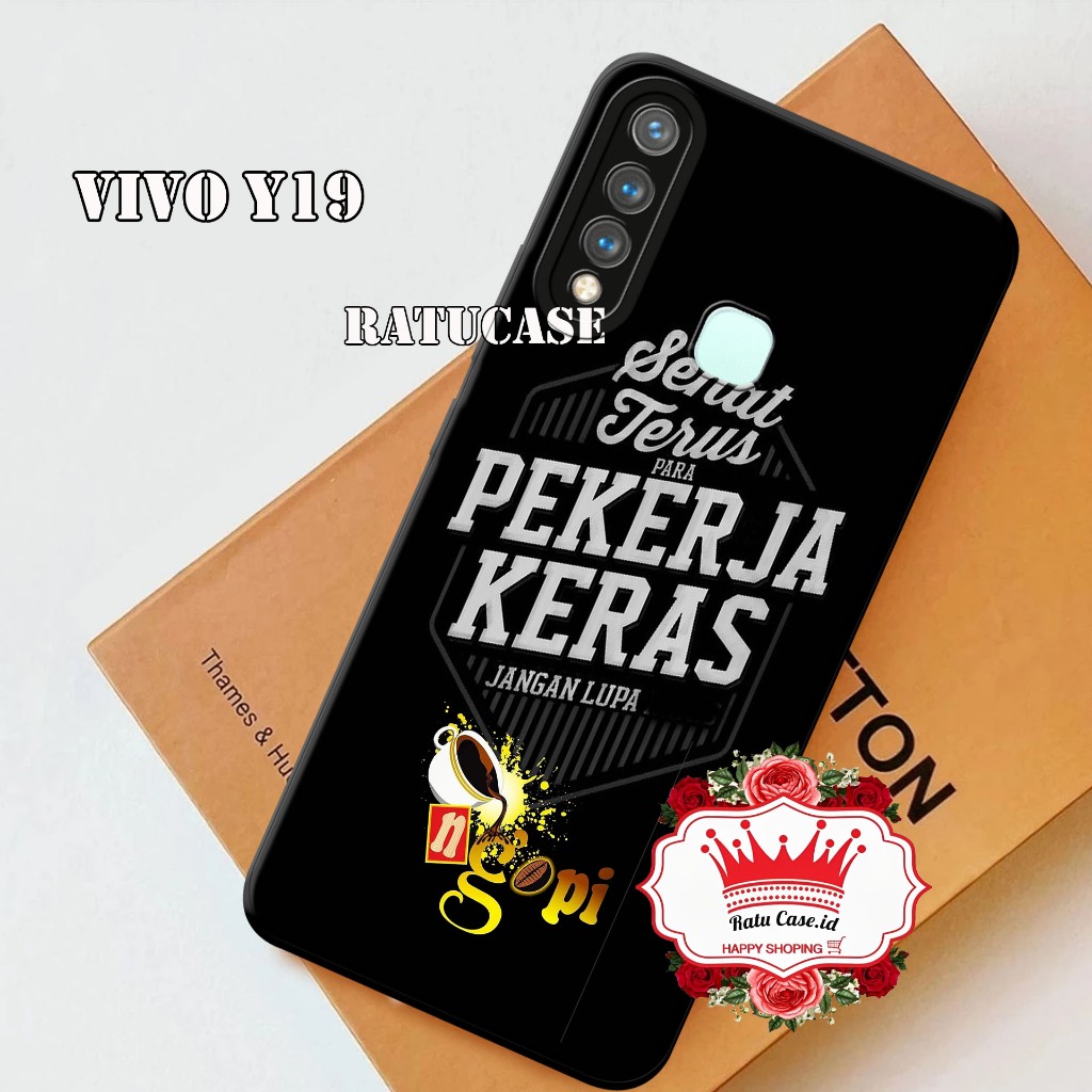 Lilystore- Case Vivo Y19-Vivo Y15-Vivo Y17-Vivo Y12 - Y11- Y12I Karakter -Ratucase- Case Handphone-