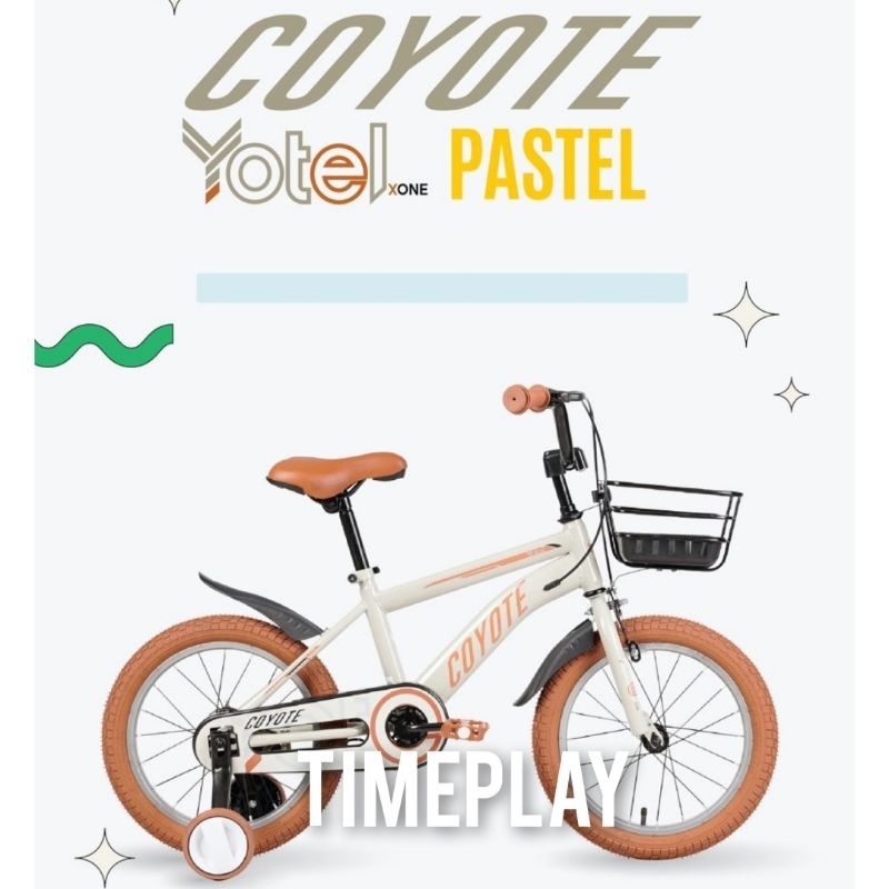 SEPEDA ANAK COYOTE BY ELEMENT YOTEL XONE 12 16 18 INCH model vintage klasik classic