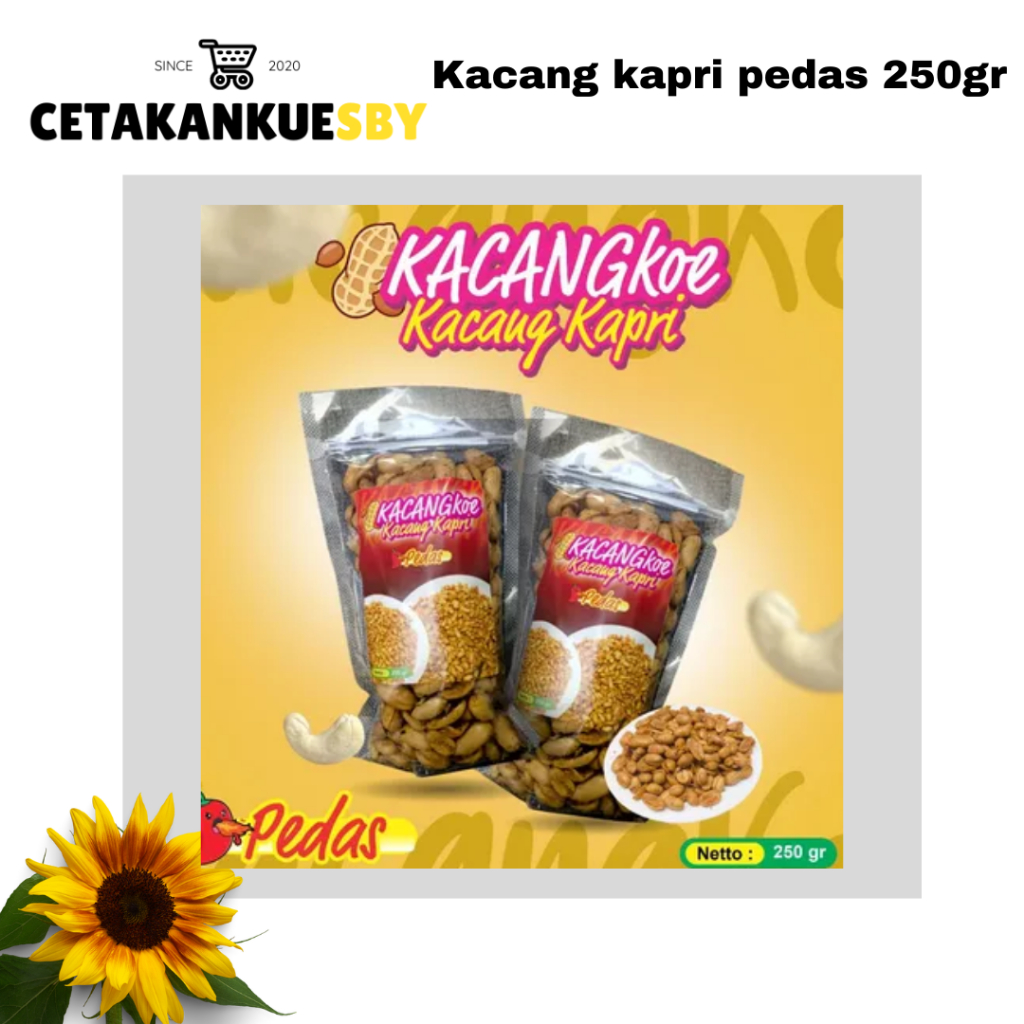

[CKS] Kacang Kapri Pedas 250gr