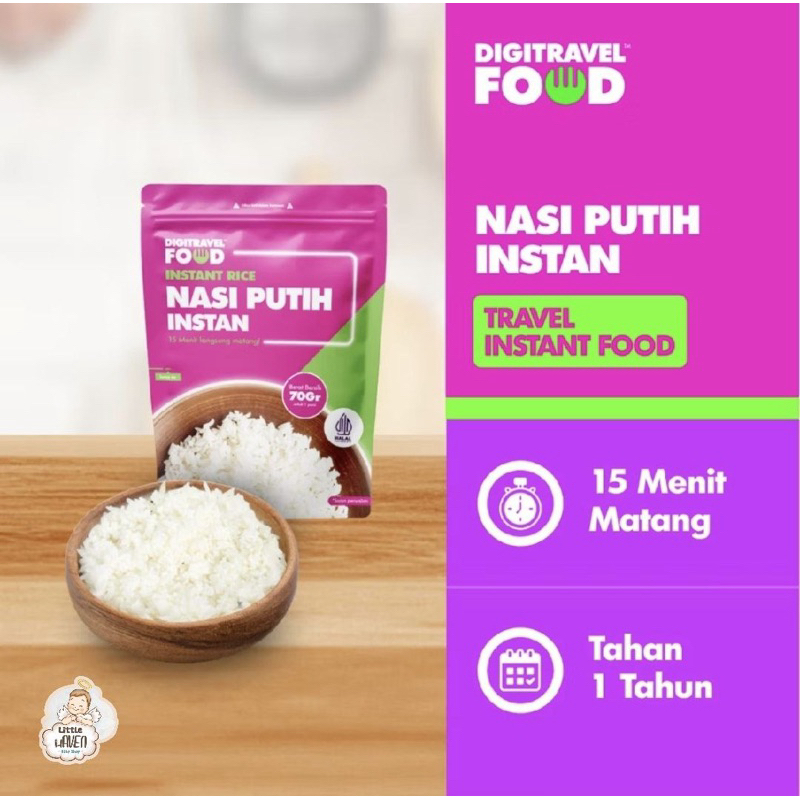 

DIGI TRAVEL NASI PUTIH INSTANT 70gr
