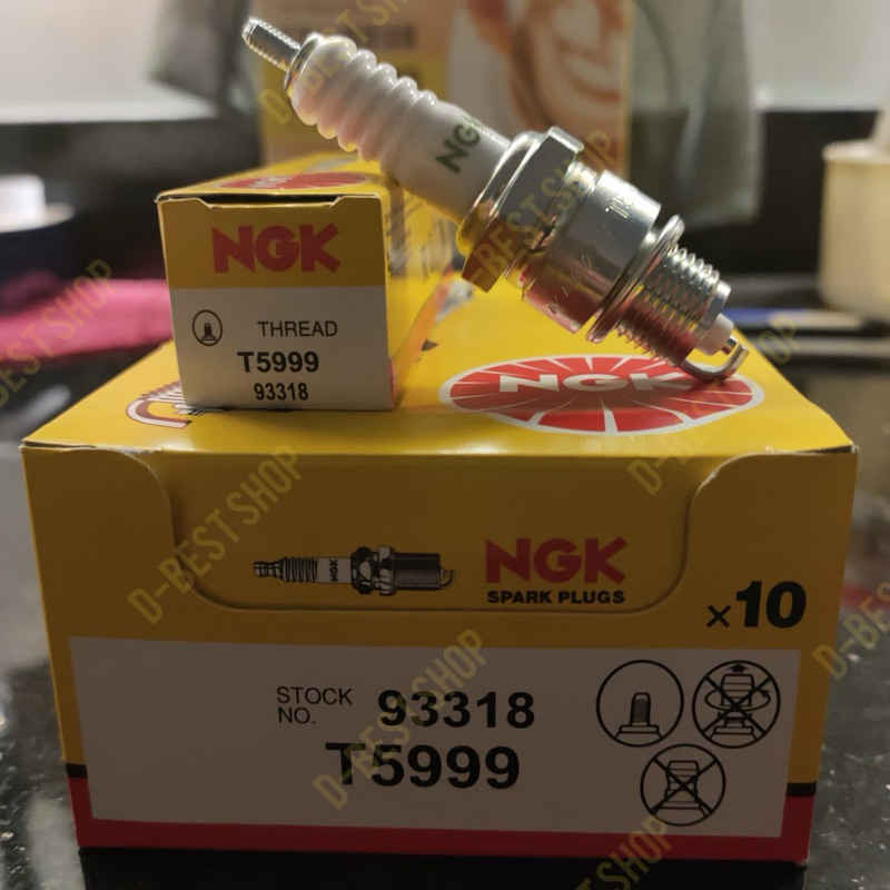 Busi VESPA NGK T5999 (PENDEK )