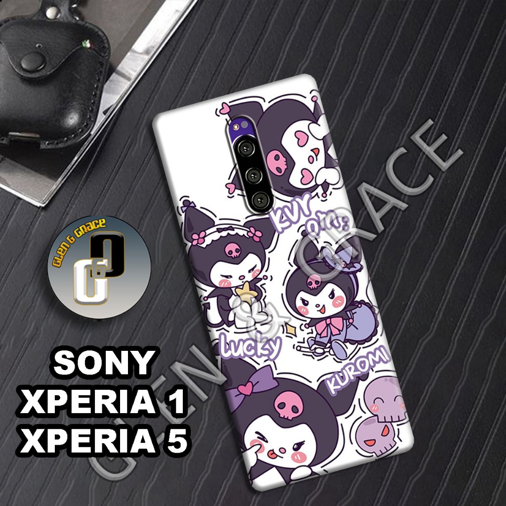 G7 - Case SONY XPERIA 1 - Bahan karet lentur - Motif CEWEK - Softcase SONY XPERIA 5 - Silikon lentur
