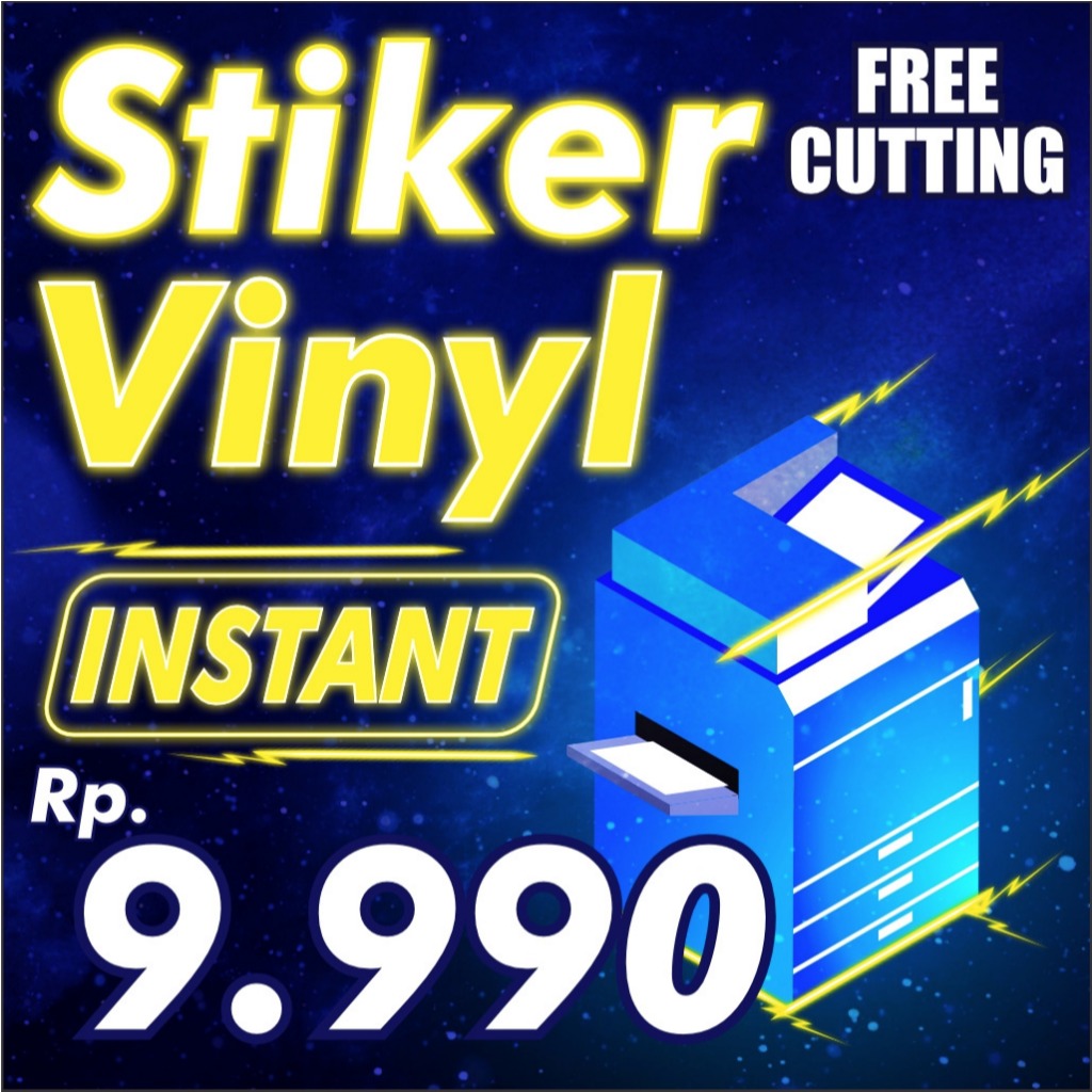 Stiker Label (Bontak / Vinyl Camel) Bisa Instant