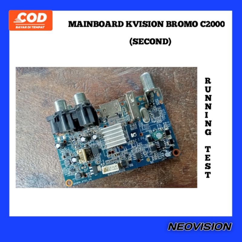 Mainboard KVISION Bromo C2000 Bekas Mulus - Ready & Tested 100% Normal