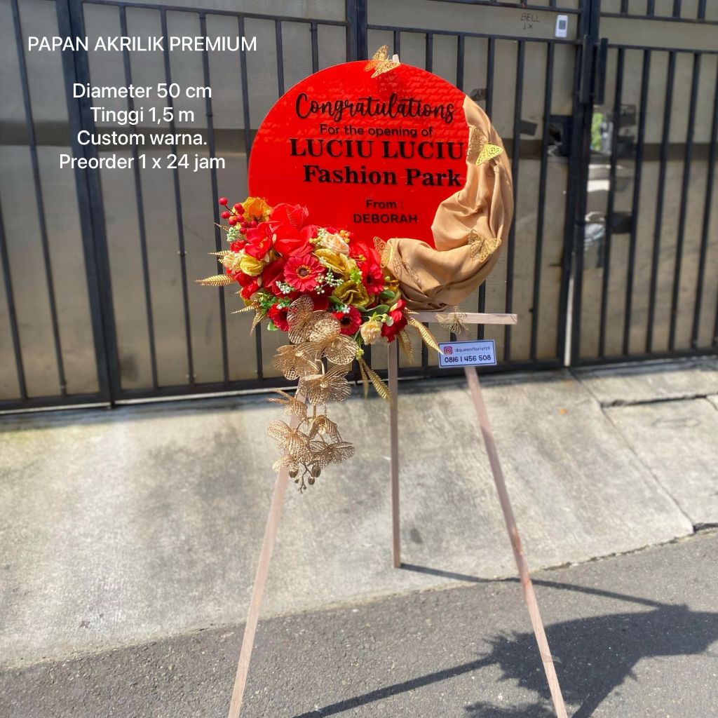 

Papan Akrilik Premium Elegan