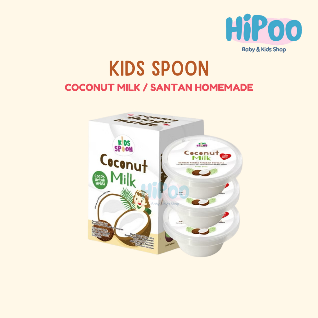

Kids Spoon Santan Homemade - Santan Mpasi