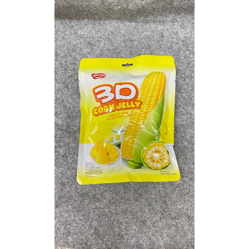 

Corn 3D jelly