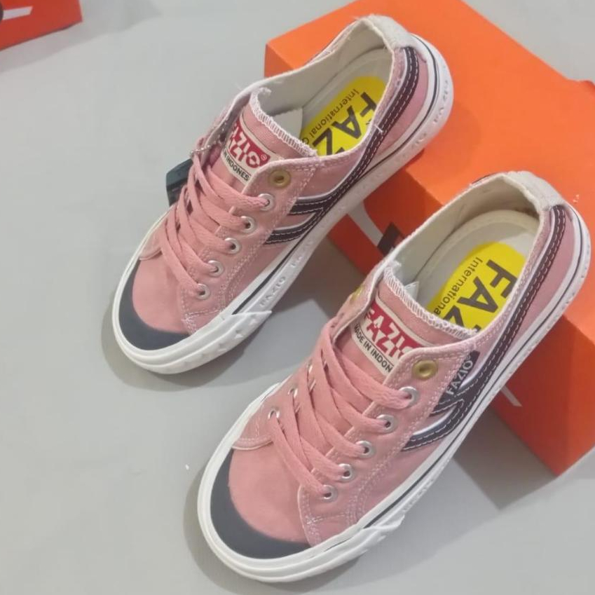 Fazio - Sepatu Pria Wanita series Clasic Pink Peach By Fazio