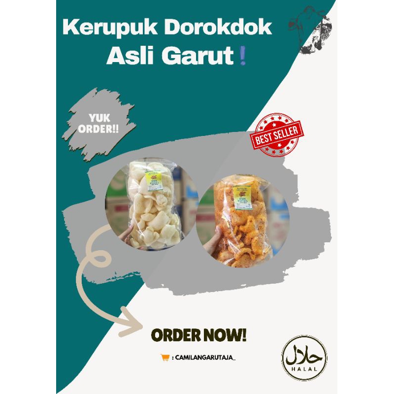 

Dorokdok Asli Garut Gurih Pedas Cikruh