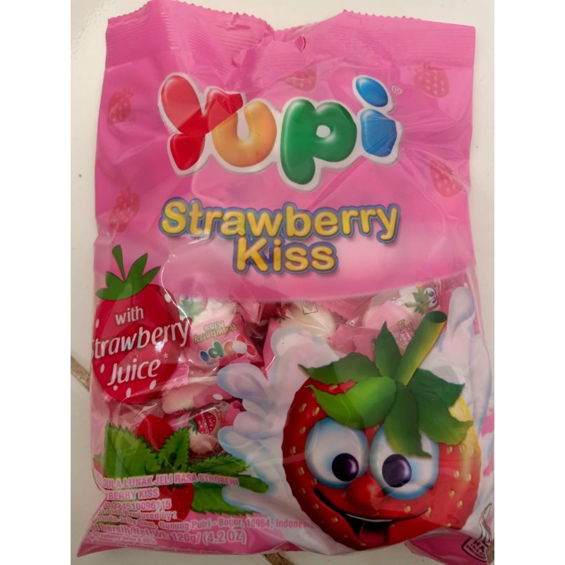 

Permen yupi strawberry