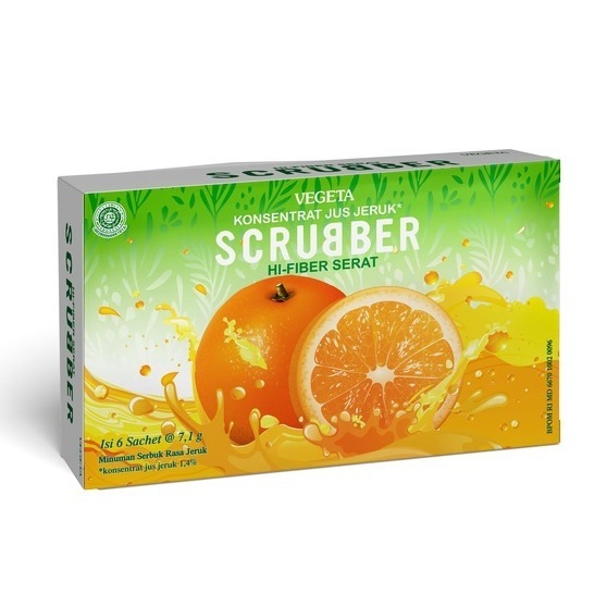 

SCRUBBER RASA JERUK 6 SACHET - Makanan-dan-Minuman