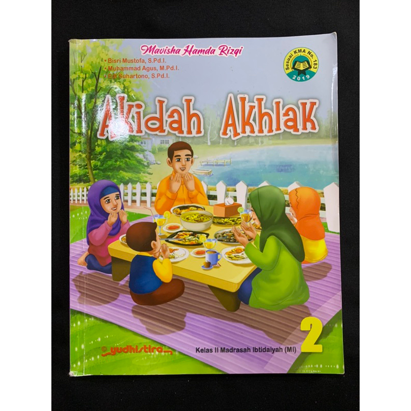 Akidah akhlak kelas 2 madrasah ibdiyaiyah