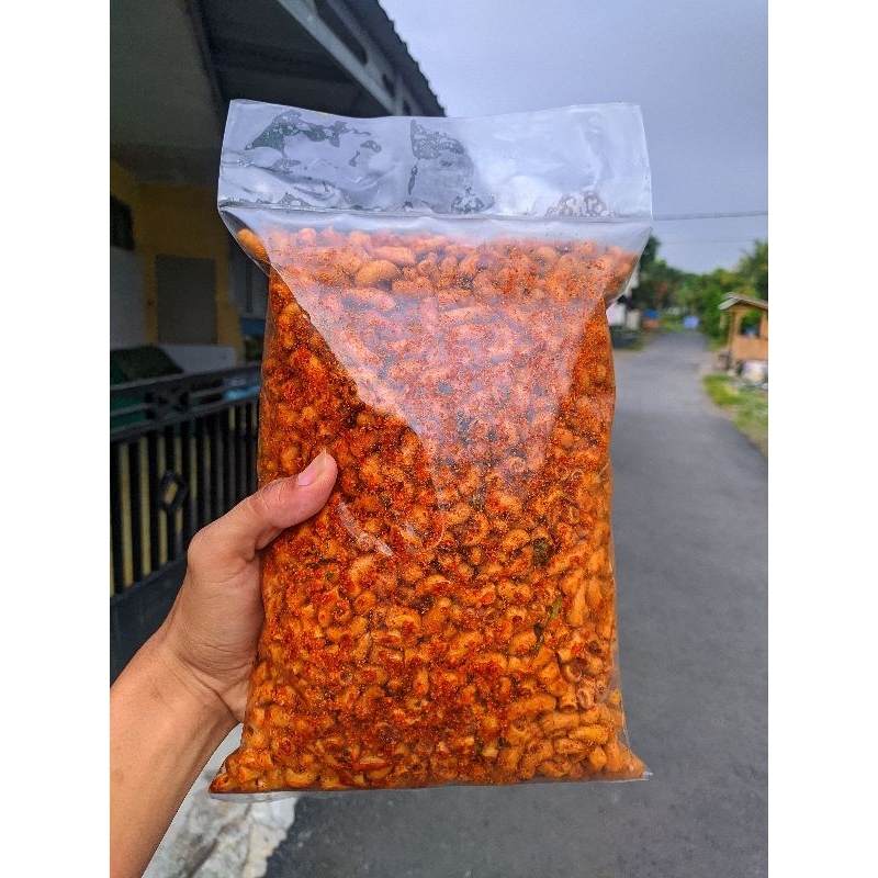 

Makaroni Bantet Gurih Pedas Daun Jeruk 250g, 500g, 1kg