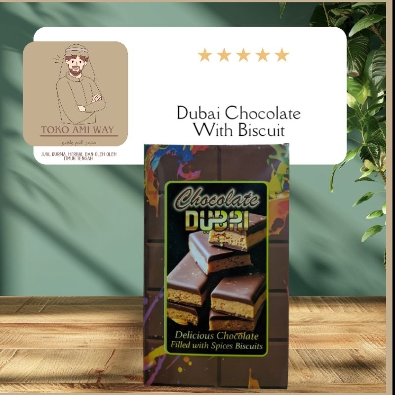 

Dubai Chocolate With Spices Biscuits 250 Gram