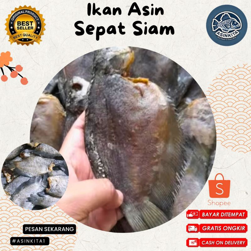 ikan asin sepat siam super murah 1 kg