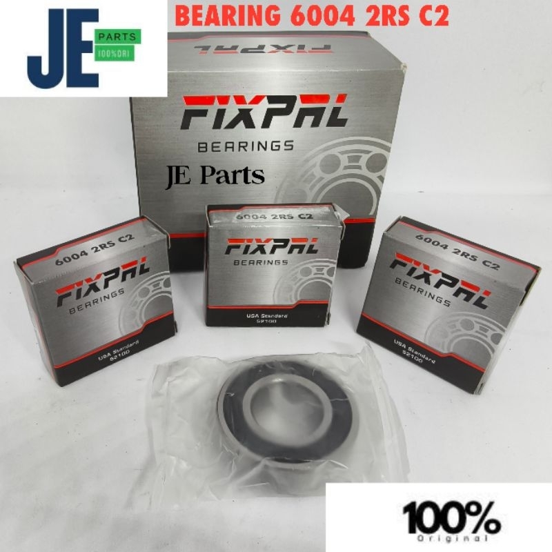 BEARING 6004 2RS (FIXPAL) / PCS / LAHER 6004 2RS