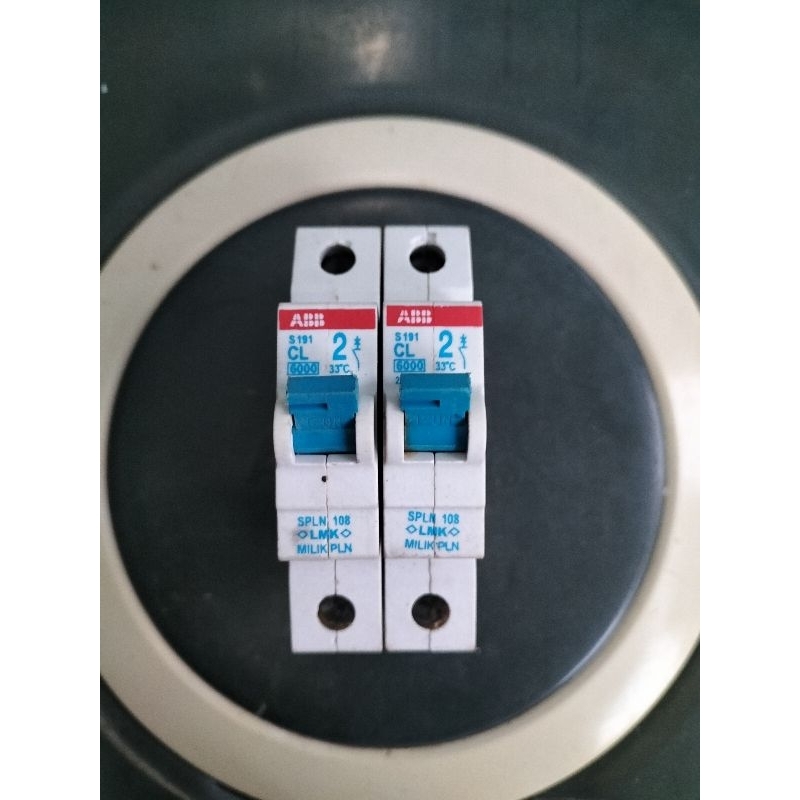 MCB ABB MODIF/ANTI JEGLEK REQUEST AMPERE 2A SETARA 10A/16A