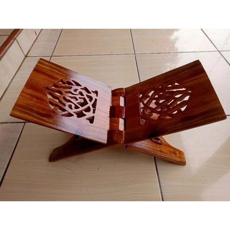Rekhal Meja Baca Al Quran/ Meja Lipat/ Meja Al Quran/ Rekhal Al Quran