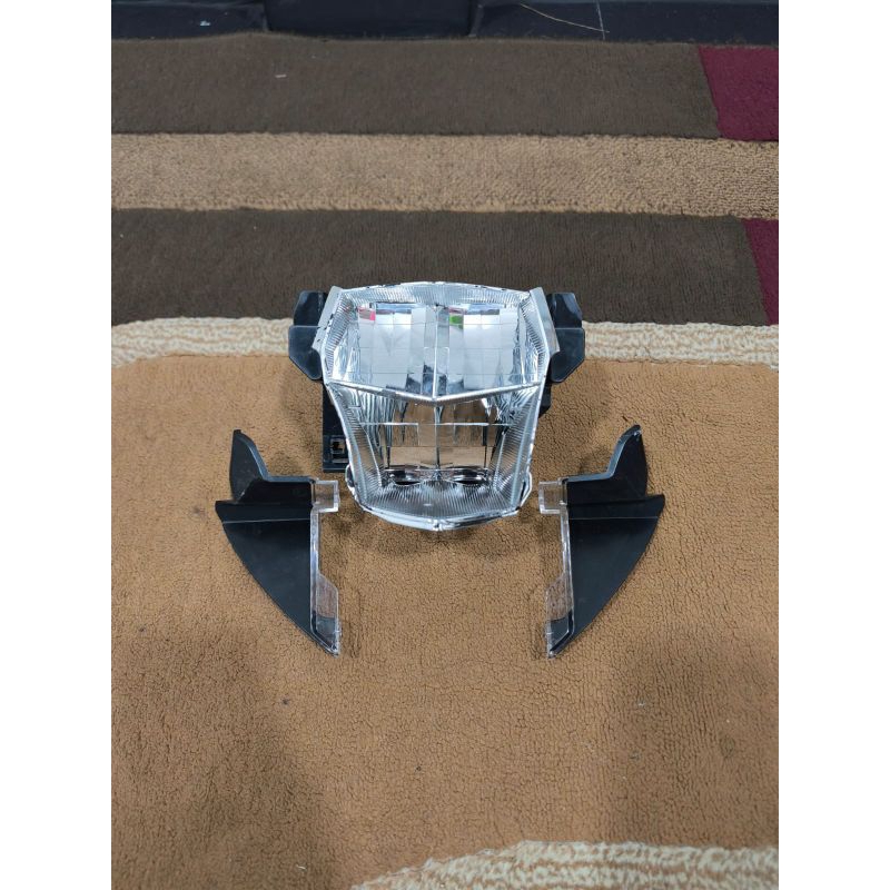 CHROME REFLEKTOR LAMPU DEPAN SUZUKI GSX R150 ORIGINAL CROME CROOM CHROME LAMPU DEPAN GSX R S 150