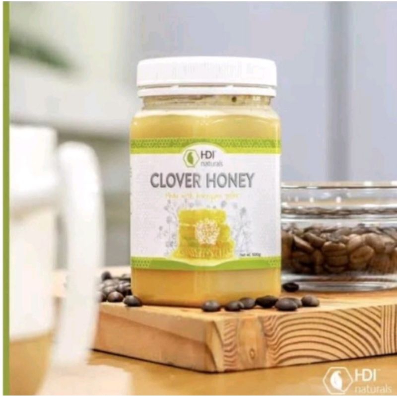 

madu clover honey 1kg exp 2026 mei free sendok kayu