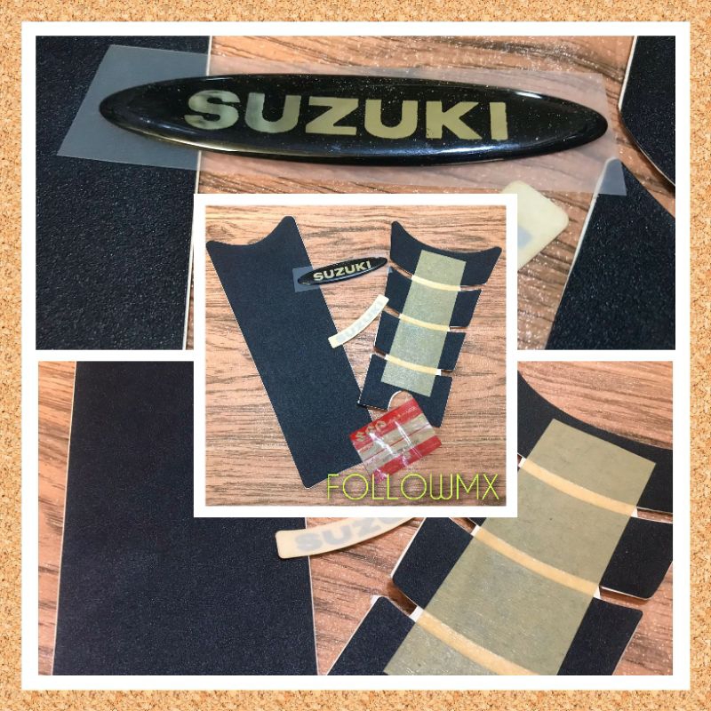 sticker suzuki shogun emblem suzuki shogun sticker legshield shogun new sticker dex tengah shogun st